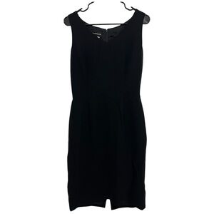 Donna Morgan Elegant Black Midi Dress